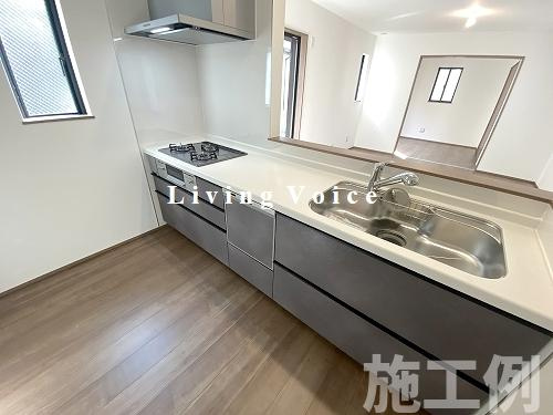 【仲介手数料０円】藤沢市鵠沼海岸5丁目　新築一戸建てのキッチン|藤沢市鵠沼海岸5丁目　新築一戸建て