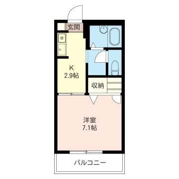 ジュネス・アイの間取り