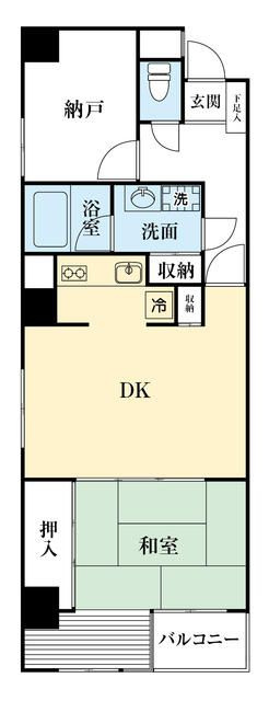 アズ入谷ビルディングの間取り