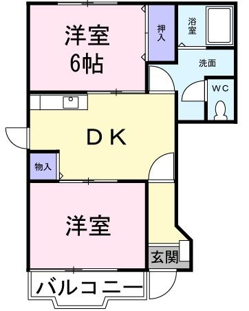 レーベンハイムの間取り