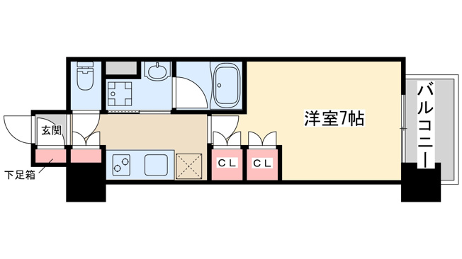 【間取り】 | アーバネックス江坂広芝
