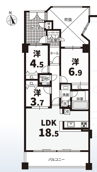 サンヒルズ坂田町