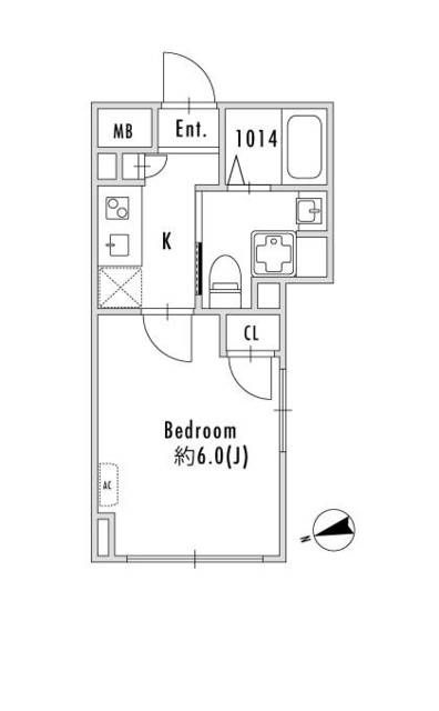 ＰＡＳＥＯ下北沢代沢Ⅱの間取り
