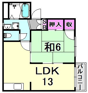 ヴェルドミールの間取り
