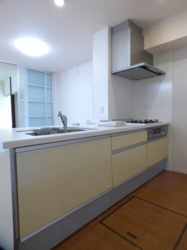 福岡市中央区平尾４丁目の賃貸マンションのキッチン|Ｒｅｓｉｄｅｎｔｉａｌ Ｐａｒｋ Ｈｉｒａｏ ＊ A0101号-8