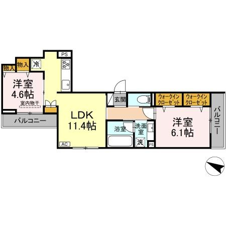 Lumiereの間取り