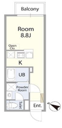 tj residence KIYOSE の間取り