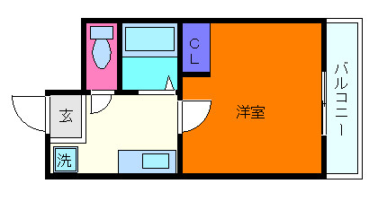 ヴィオラ六甲の間取り