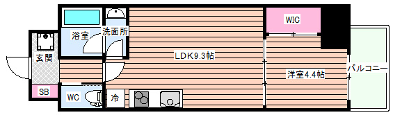 【間取り】 | ブエナビスタ大手通