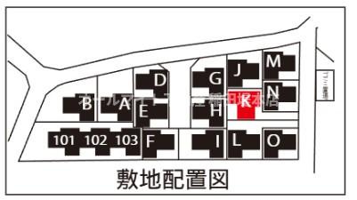 川崎市多摩区中野島３丁目の一戸建ての区画図