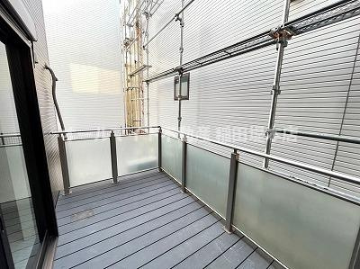 川崎市多摩区中野島３丁目の一戸建てのバルコニー