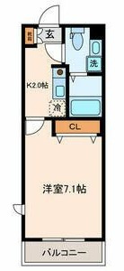 レ・プレリュードの間取り|間取りです。