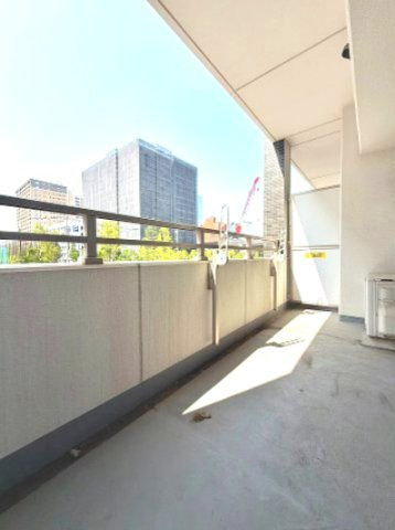 クリーンリバーフィネス札幌駅イーストのバルコニー|広々としたバルコニーです！