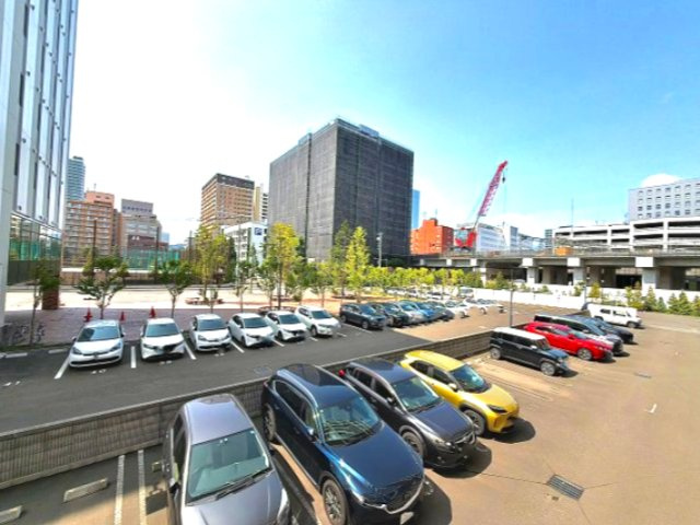 クリーンリバーフィネス札幌駅イーストの駐車場|眺望良好◎