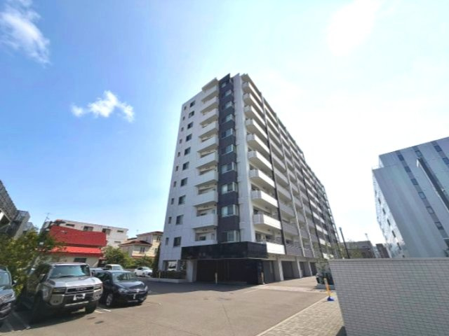 クリーンリバーフィネス札幌駅イーストの外観|外観は落ち着いています！