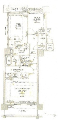クリーンリバーフィネス札幌駅イーストの間取り