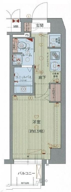 プレサンス京都鴨川彩華の間取り