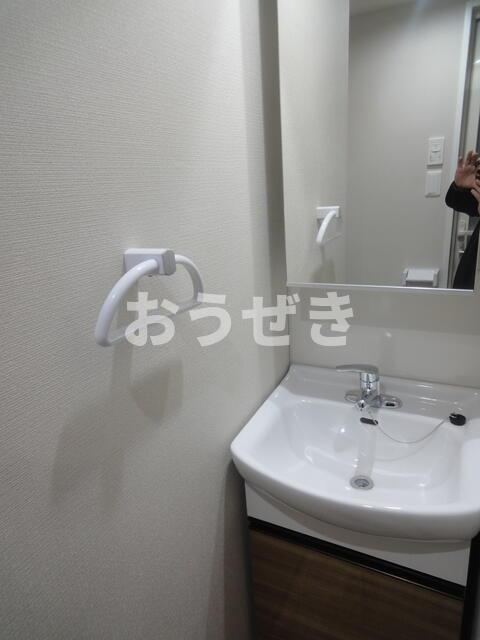 アルバの洗面所