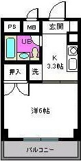 マリーンハイツ波多江の間取り