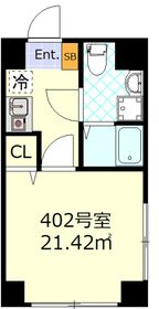 ブローテ三ノ輪の間取り