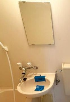 佐竹コーポの洗面所