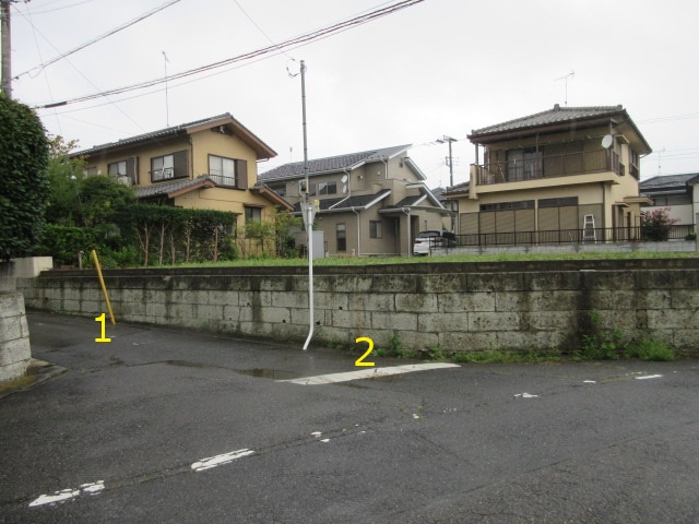 【仲介手数料無料】新築戸建　深谷市秋元町39（全2棟）の前面道路含む現地写真