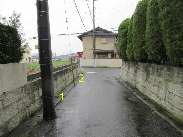 【仲介手数料無料】新築戸建　深谷市秋元町39（全2棟）の前面道路含む現地写真