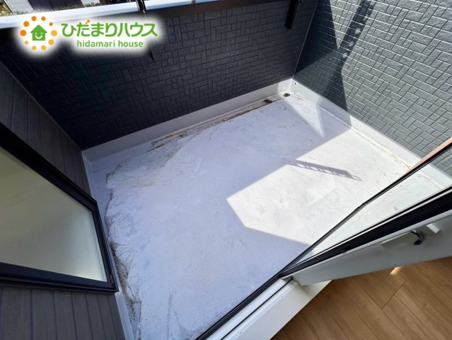 上尾市今泉5期　新築戸建　ブルーミング02のバルコニー