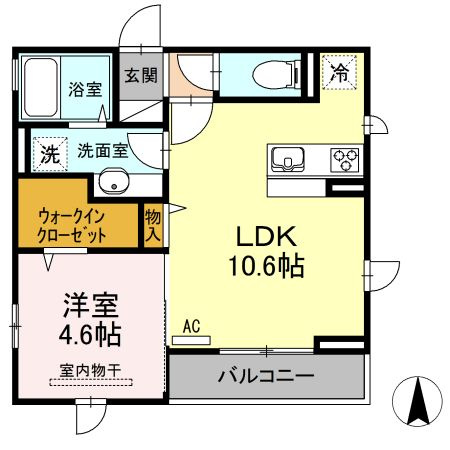 Prelude池尻の間取り