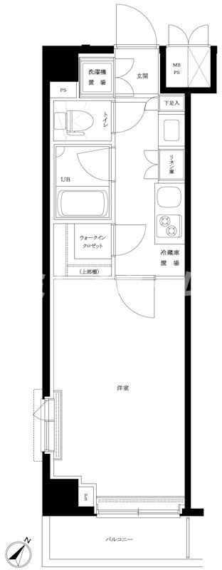 ルーブル下丸子参番館の間取り