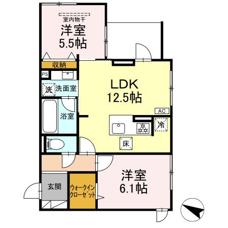 Lumiereの間取り