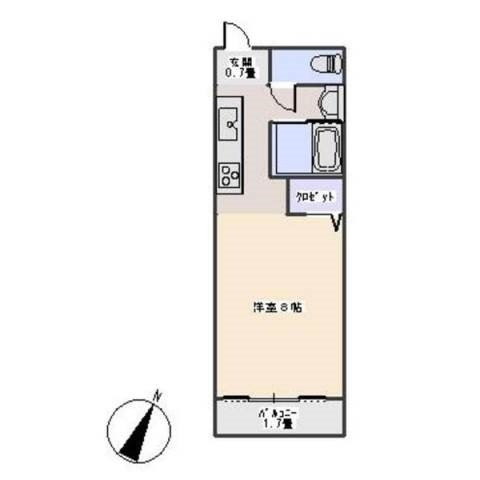 シャルム５６の間取り