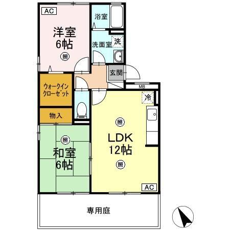 ドルフ南観音の間取り