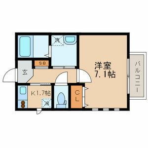 ペアメゾン　リノの間取り