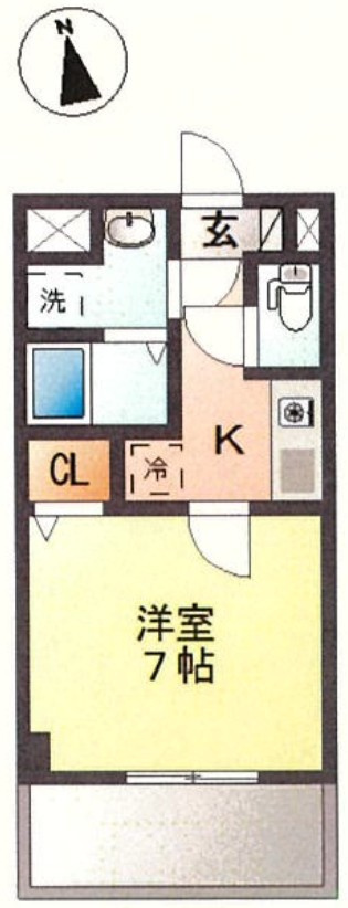 エムズシティ三原台の間取り