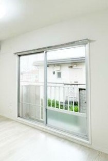 南町フラットのバルコニー