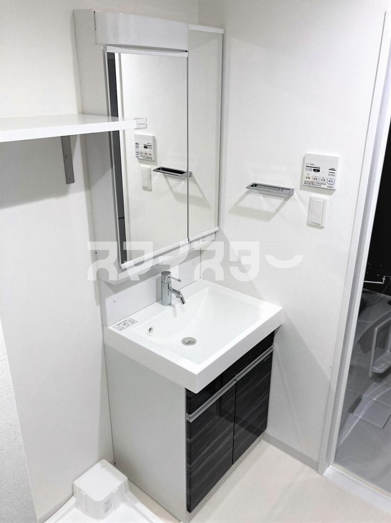 立川市高松町２丁目の賃貸マンションの洗面所