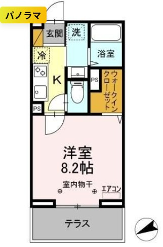 East Side Residence2の間取り