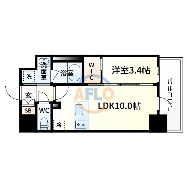 ズーノクルーズ江坂の間取り|ズーノクルーズ江坂　間取り