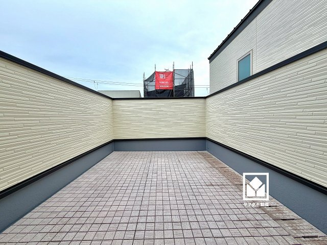 西宮市今津久寿川町のバルコニー