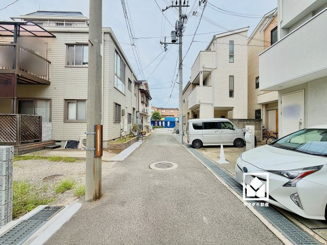 西宮市今津久寿川町の前面道路含む現地写真