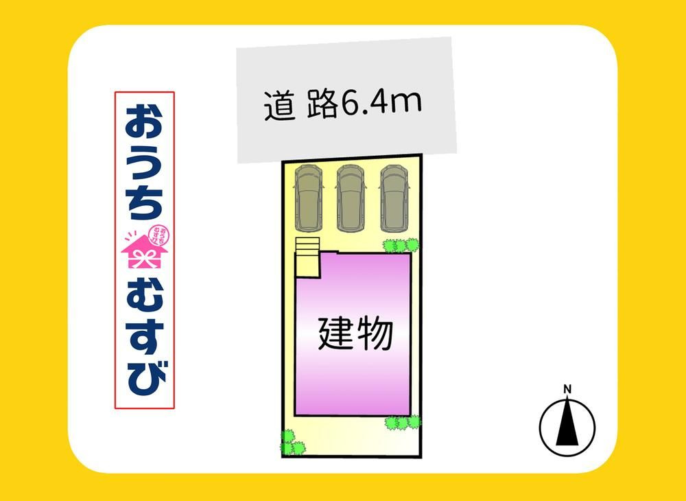 守山区脇田町1期(全1棟)の区画図