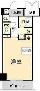 FORTIS水天宮前の間取り