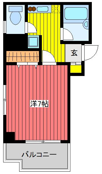 アルテール千石の間取り