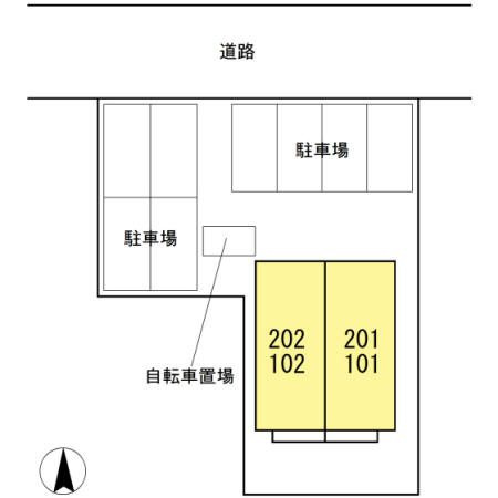 プランドールの区画図