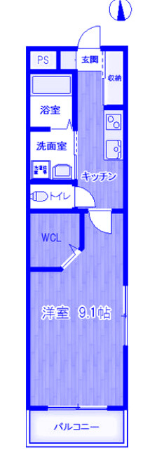フレア大門の間取り
