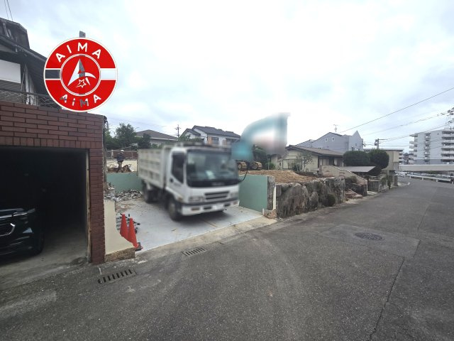 福岡市博多区東月隈5丁目第2-3棟（2号棟）の前面道路含む現地写真|見学の時間などお気軽にお問い合わせ下さい。