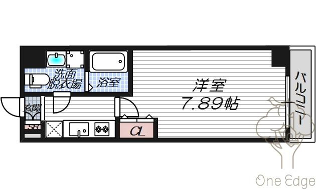 ウインズコート西梅田Ⅱの間取り