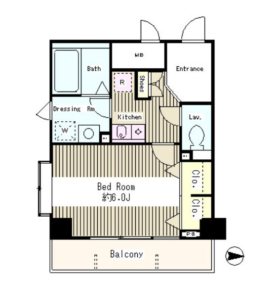 Casa Luciaの間取り