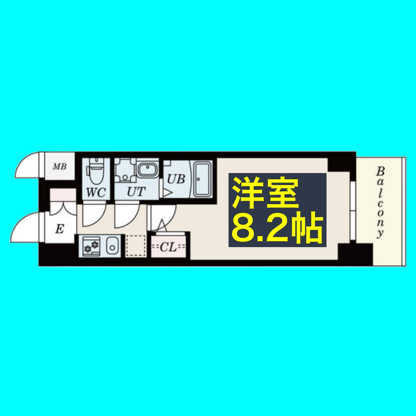 S-RESIDENCE熱田の間取り